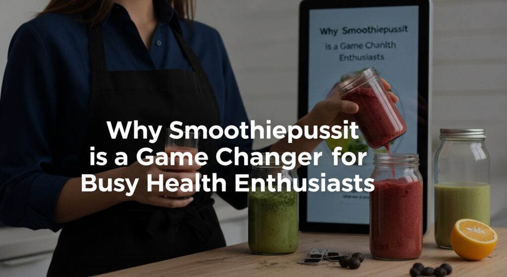 Why Smoothiepussit is a Game Changer for Busy Health Enthusiasts