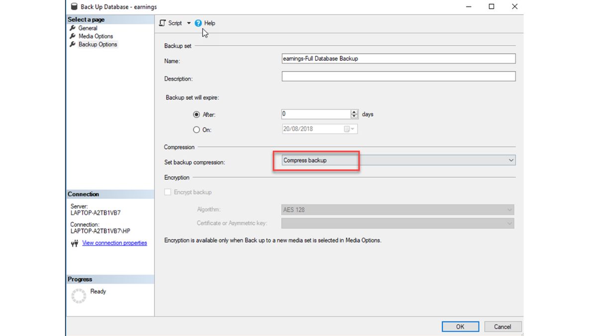 Right Way to Backup and Restore SQL Server Database