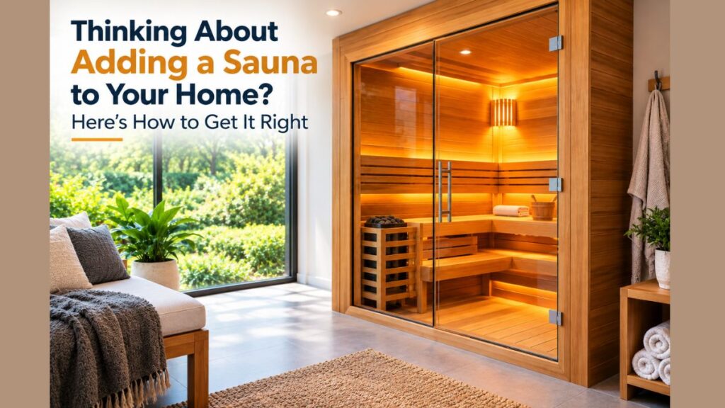 Adding a Sauna to Your Home